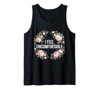 I Feel Uncomfortable Awkward Introvert Feelings Tank Top