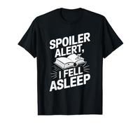 I Fell Asleep - Funny Book Lover Bookworm Librarian Value Graphic T-Shirt