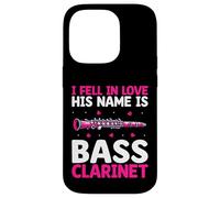 I Fell in Love His Name Is Bass Clarinet - Music Instrument Case for iPhone 14 Pro