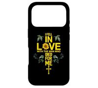 I Fell In Love With The Man Who Died For Me Love Christian Case for iPhone 17 Pro