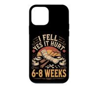 I Fell Yes It Hurt 6 to 8 Weeks Broken Arm Recovery Case for iPhone 12 mini