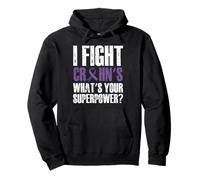 I Fight Crohn's Disease Whats Your Superpower? Pullover Hoodie