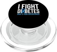 I Fight Diabetes Whats Your Superpower? PopSockets PopGrip for MagSafe