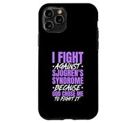 I Fight Sjogren's Syndrome Because God Chose Me To Fight Case for iPhone 11 Pro