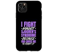 I Fight Sjogren's Syndrome Because God Chose Me To Fight Case for iPhone 11 Pro Max