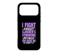 I Fight Sjogren's Syndrome Because God Chose Me To Fight Case for iPhone 17 Pro Max