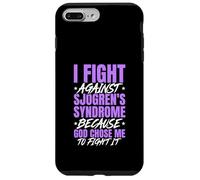 I Fight Sjogren's Syndrome Because God Chose Me To Fight Case for iPhone 7 Plus/8 Plus
