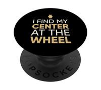 I Find My Center At The Wheel Ceramic Potter PopSockets Adhesive PopGrip