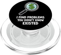 I Find Problems You Didnt Know Existed Humor PopSockets PopGrip for MagSafe