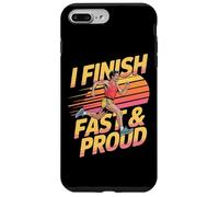 I Finish Fast & Proud Motivational Runner Energy Case for iPhone 7 Plus/8 Plus