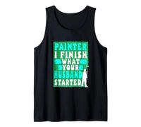 I Finish What Your Husband Started Tank Top