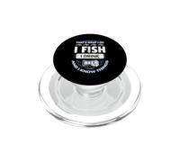 I Fish Drink Beer and Know Things Funny Fishing Vintage PopSockets PopGrip for MagSafe