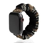 I Fish So I Don't Kill People Compatible with IWatch Series Watch Strap Fashion Scrunchies Stretchy