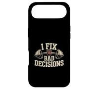 I Fix Bad Decisions Funny Gym Trainer Motivational Case for iPhone Air