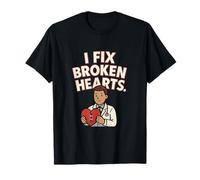 I Fix Broken Hearts Medical Hero Graphic Art T-Shirt
