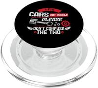 I Fix Cars Not People Please Don't Confuse The Two Car Guy PopSockets PopGrip for MagSafe