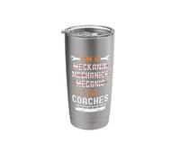 I Fix Coaches Funny Mechanic I Fix Buses Stainless Steel Insulated Tumbler