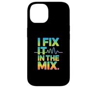 I Fix It In The Mix Audio Engineer Humor Case for iPhone 14
