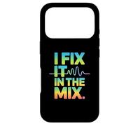 I Fix It In The Mix Audio Engineer Humor Case for iPhone 17 Pro