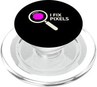 I Fix Pixels Image Editor Digital Artist Graphic Designer PopSockets PopGrip for MagSafe