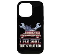 I Fix Shit That's What I Do Tshirt Mechanic Father Dad Men Case for iPhone 13 Pro
