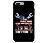 I Fix Shit That's What I Do Tshirt Mechanic Father Dad Men Case for iPhone 7 Plus/8 Plus
