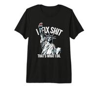 I Fix Shit That's What I Do Tshirt Mechanic Father Dad Men Premium T-Shirt