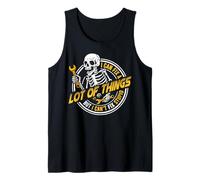 I Fix Things But I Can’t Fix Stupid Skeleton Sarcastic Humor Tank Top