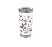 I Flirt for Fun and Panic When It Works Funny Saying Stainless Steel Insulated Tumbler