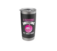 I Flocking Love My New Knee - Knee Replacement Stainless Steel Insulated Tumbler