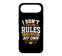 I Follow My Own Rules Funny Graphic Case for iPhone Air