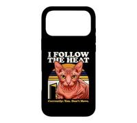 I Follow The Heat Sphynx Cat Currently You Dont Move Case for iPhone 17 Pro Max