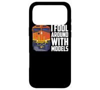 I Fool Around With Models Train Lover Diesel Locomotive Case for iPhone 17 Pro Max