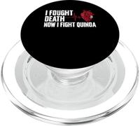 I Fought Death Now I Fight Quinoa Bypass Heart Surgery PopSockets PopGrip for MagSafe