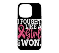 I Fought Like Girl And Won Case for iPhone 14 Pro