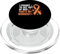 I Fought To Get Out Of Bed MS Multiple Sclerosis PopSockets PopGrip for MagSafe