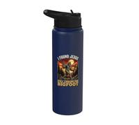I Found Jesus Still Looking Bigfoot Stainless Steel Insulated Water Bottle