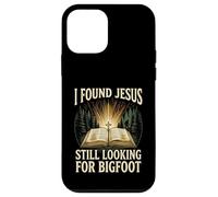 I Found Jesus Still Looking For Bigfoot Christian Faith Camp Case for iPhone 12 mini