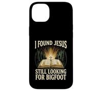 I Found Jesus Still Looking For Bigfoot Christian Faith Camp Case for iPhone 14 Plus