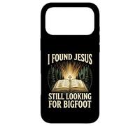 I Found Jesus Still Looking For Bigfoot Christian Faith Camp Case for iPhone 17 Pro Max