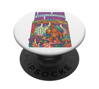 I Found Jesus Still Looking For Bigfoot Funny Christian PopSockets Adhesive PopGrip