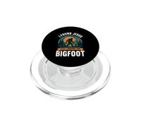 I Found Jesus Still Looking For Bigfoot Sasquatch Christian PopSockets PopGrip for MagSafe