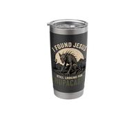 I Found Jesus Still Looking for Chupacabra Cryptid Stainless Steel Insulated Tumbler