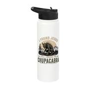 I Found Jesus Still Looking for Chupacabra Cryptid Stainless Steel Insulated Water Bottle