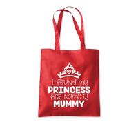 I Found My Princess Mummy Tote Shopping Bag 10 Litres Capacity 42 x 38cm