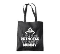 I Found My Princess Mummy Tote Shopping Bag 10 Litres Capacity 42 x 38cm