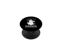 I Found This Humerus - Funny Ghost Saying Spooky Halloween PopSockets Adhesive PopGrip