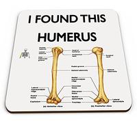 I Found This Humerus Funny Novelty Gift Mug Coaster