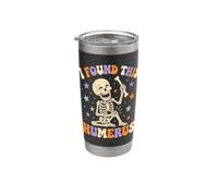 I Found This Humerus Halloween Funny Stainless Steel Insulated Tumbler
