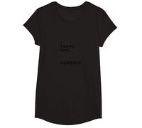 I Found This Humerus: Punny Bones Anatomy Joke T-Shirt, Girls, Black, Medium